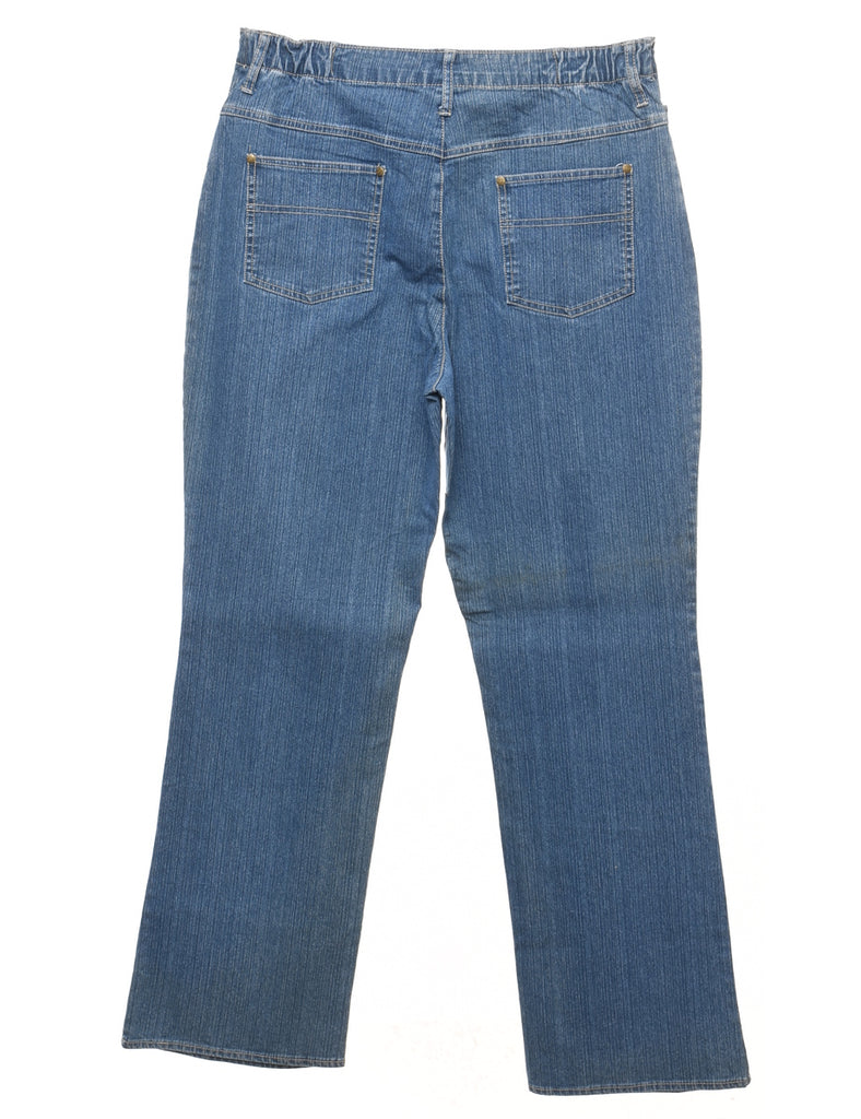 Medium Wash Bootcut Jeans - W33 L33