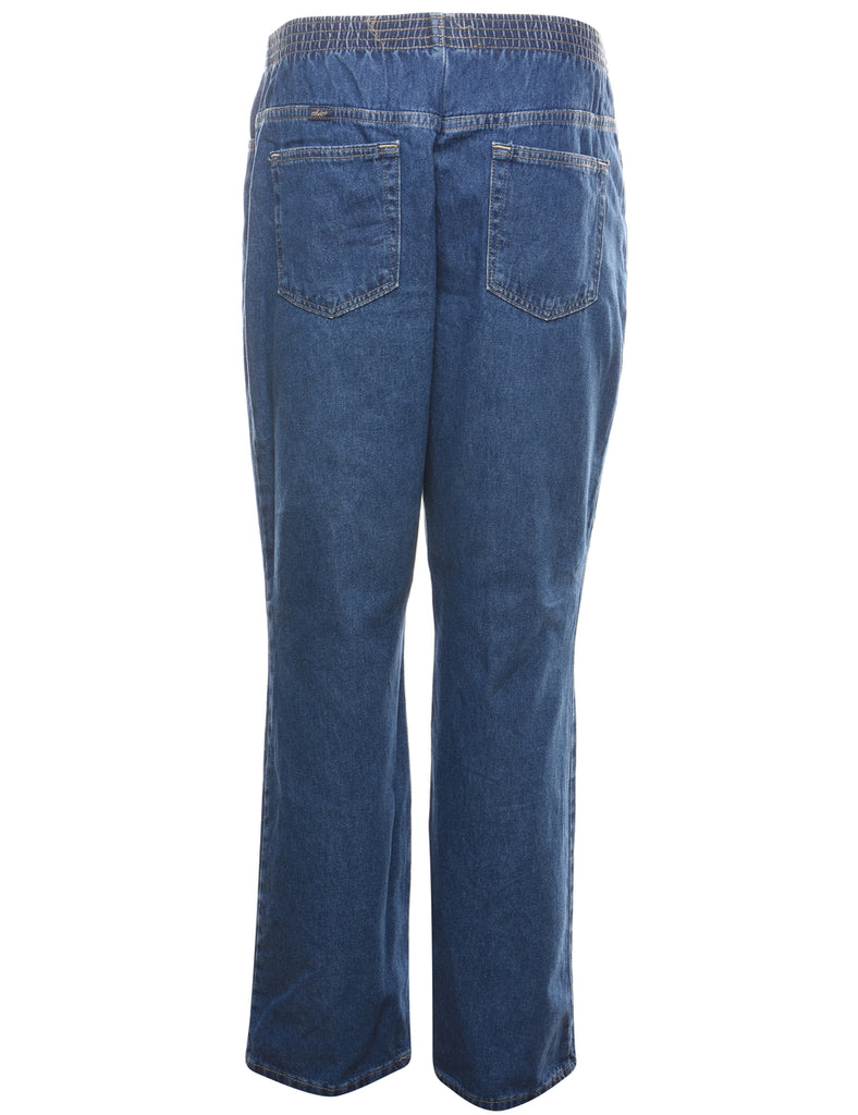 Medium Wash Casual Denim Trousers - W24 L30