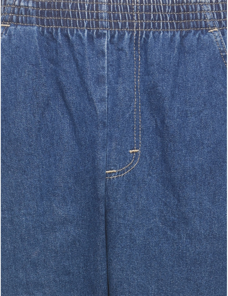 Medium Wash Casual Denim Trousers - W24 L30