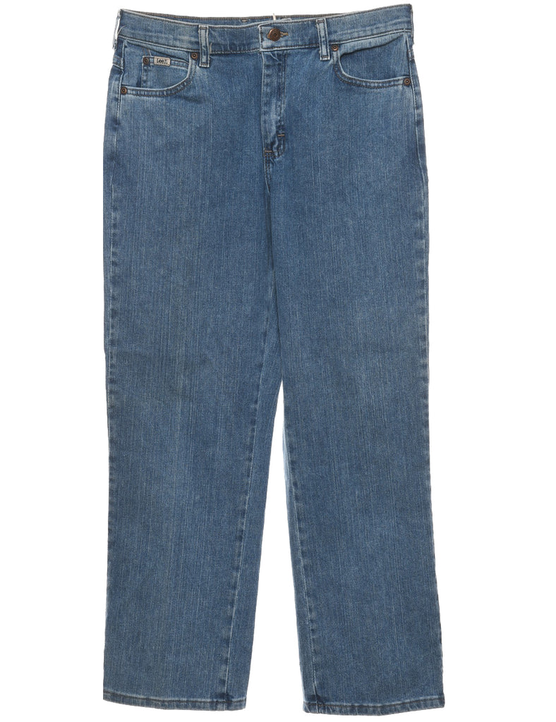 Medium Wash Classic Lee Jeans - W32 L29