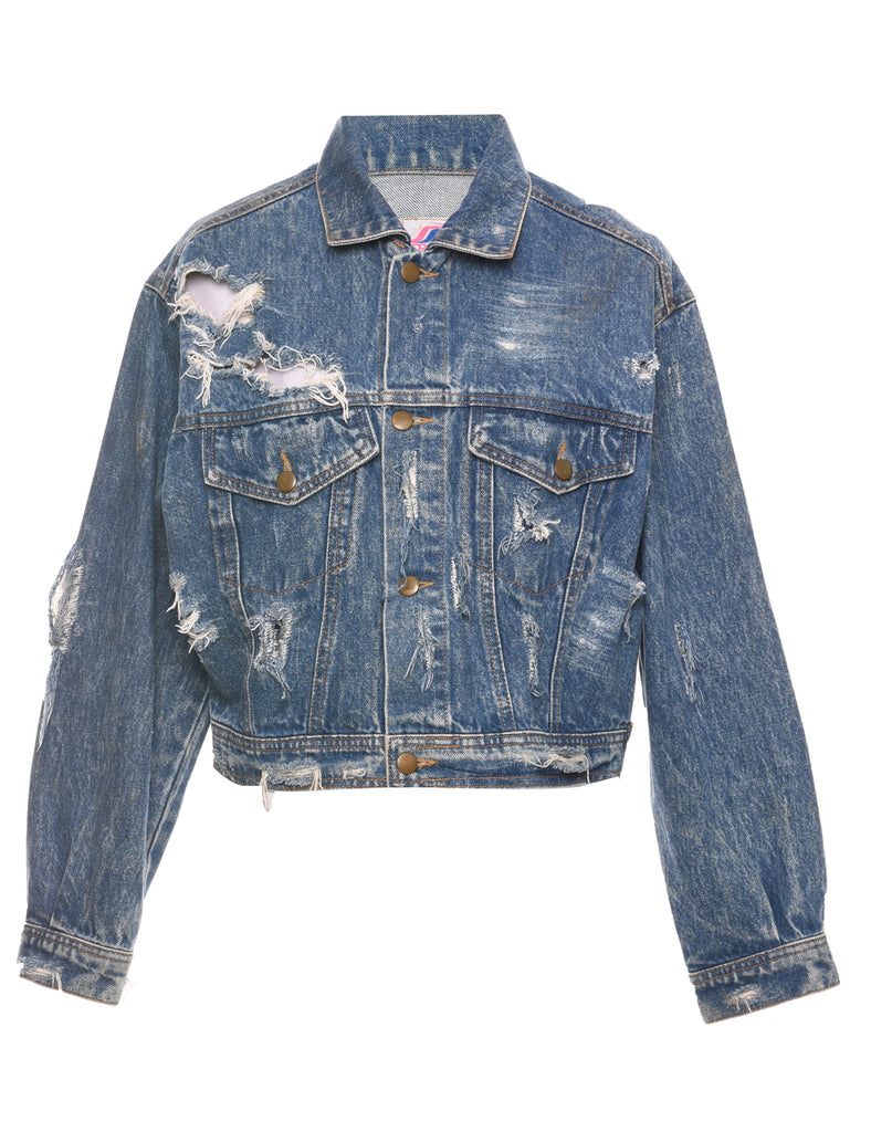 Medium Wash Denim Jacket - M