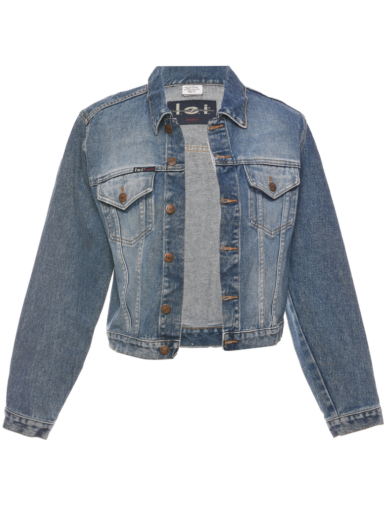 Medium Wash Denim Jacket - M