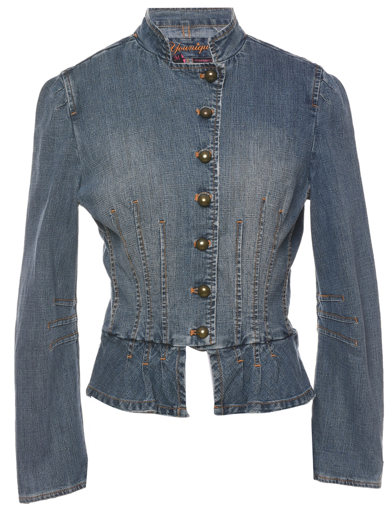 Medium Wash Denim Jacket - M