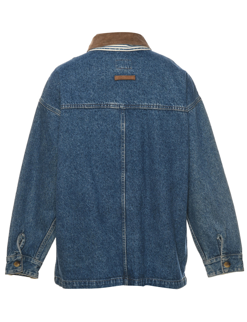 Medium Wash Denim Jacket - L