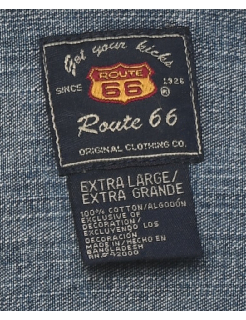 Medium Wash Denim Jacket - XL