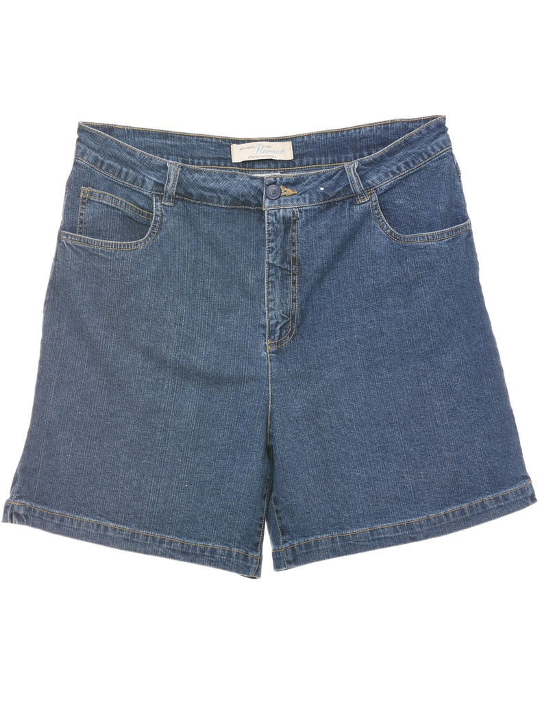 Medium Wash Denim Shorts - W33 L6