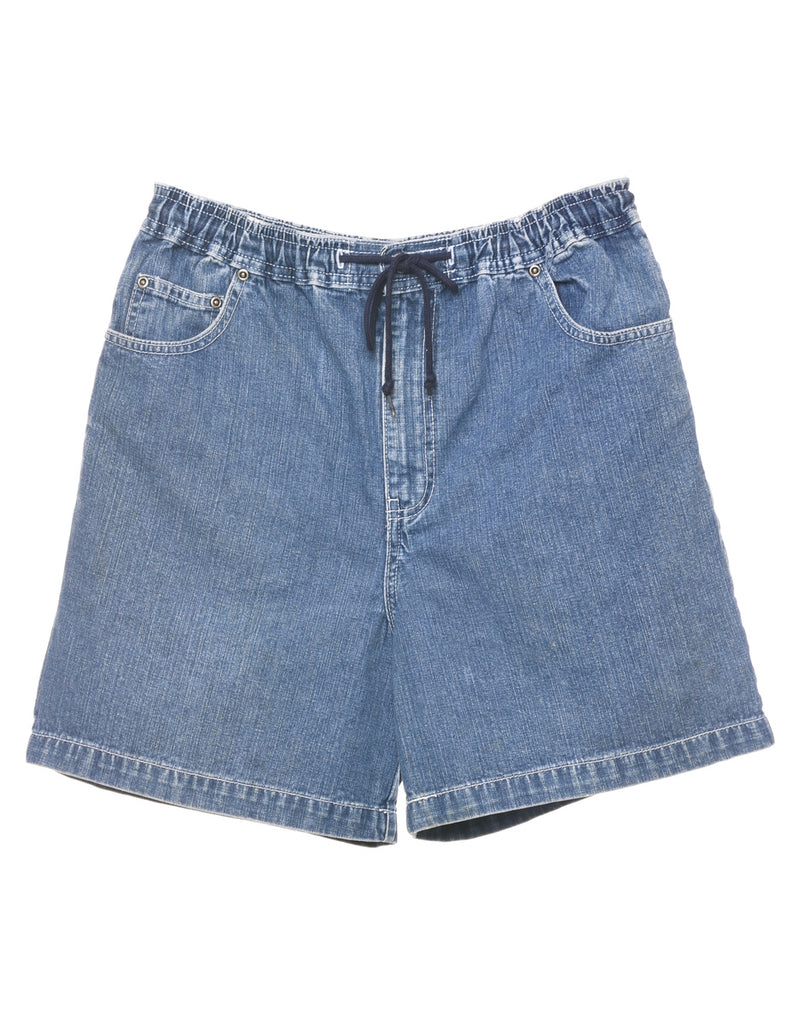 Medium Wash Denim Shorts - W28 L5