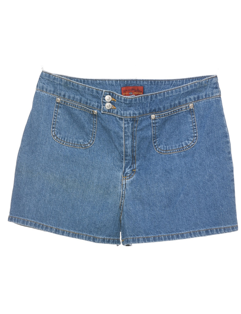 Medium Wash Denim Shorts - W33 L2