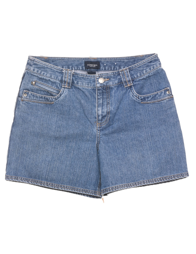 Medium Wash Denim Shorts - W29 L5