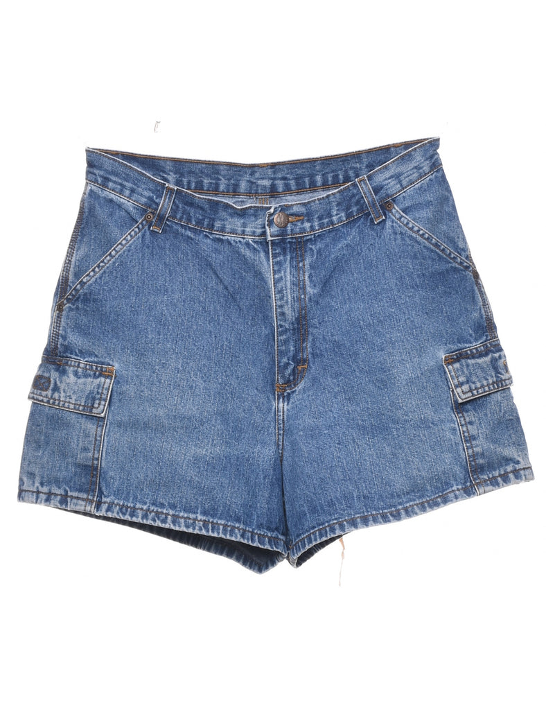 Medium Wash Denim Shorts - W32 L4