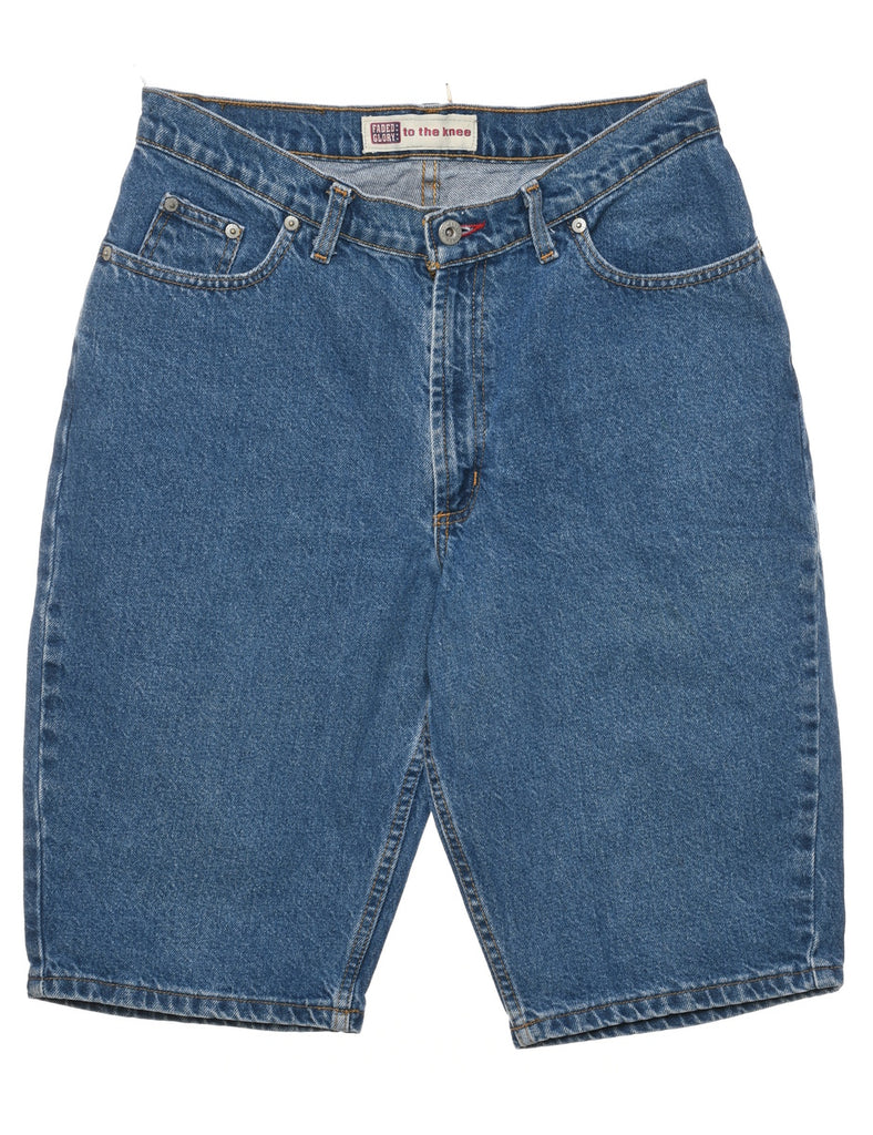 Medium Wash Denim Shorts - W30 L12