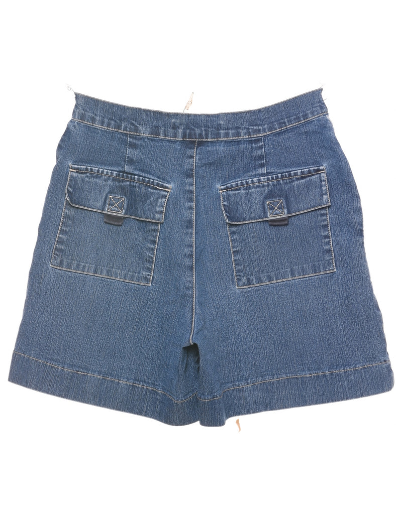 Medium Wash Denim Shorts - W25 L5