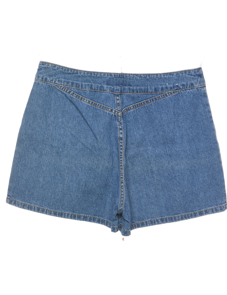 Medium Wash Denim Shorts - W33 L2