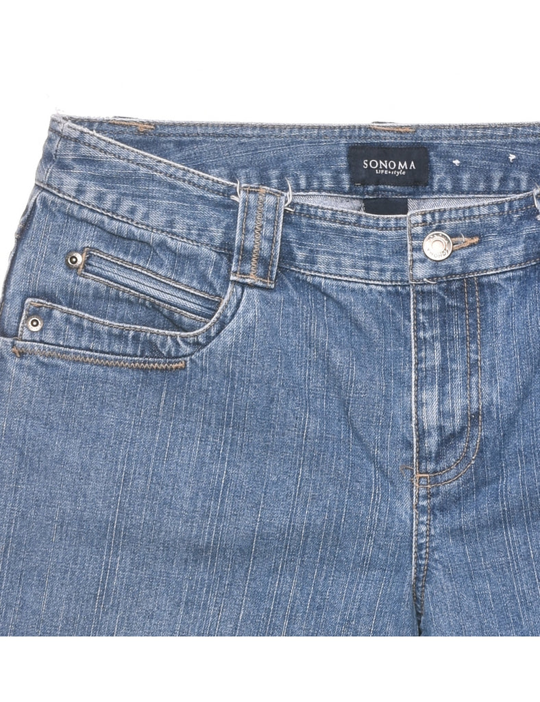 Medium Wash Denim Shorts - W29 L5