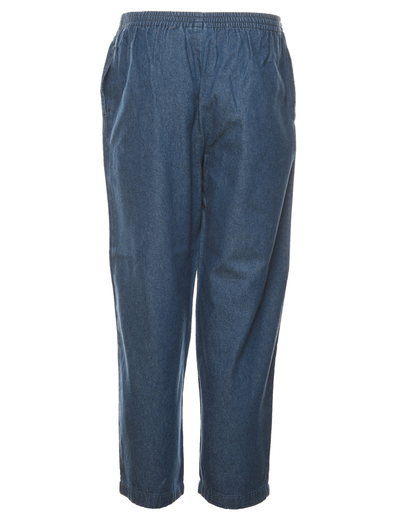 Medium Wash Denim Trousers - W26 L27