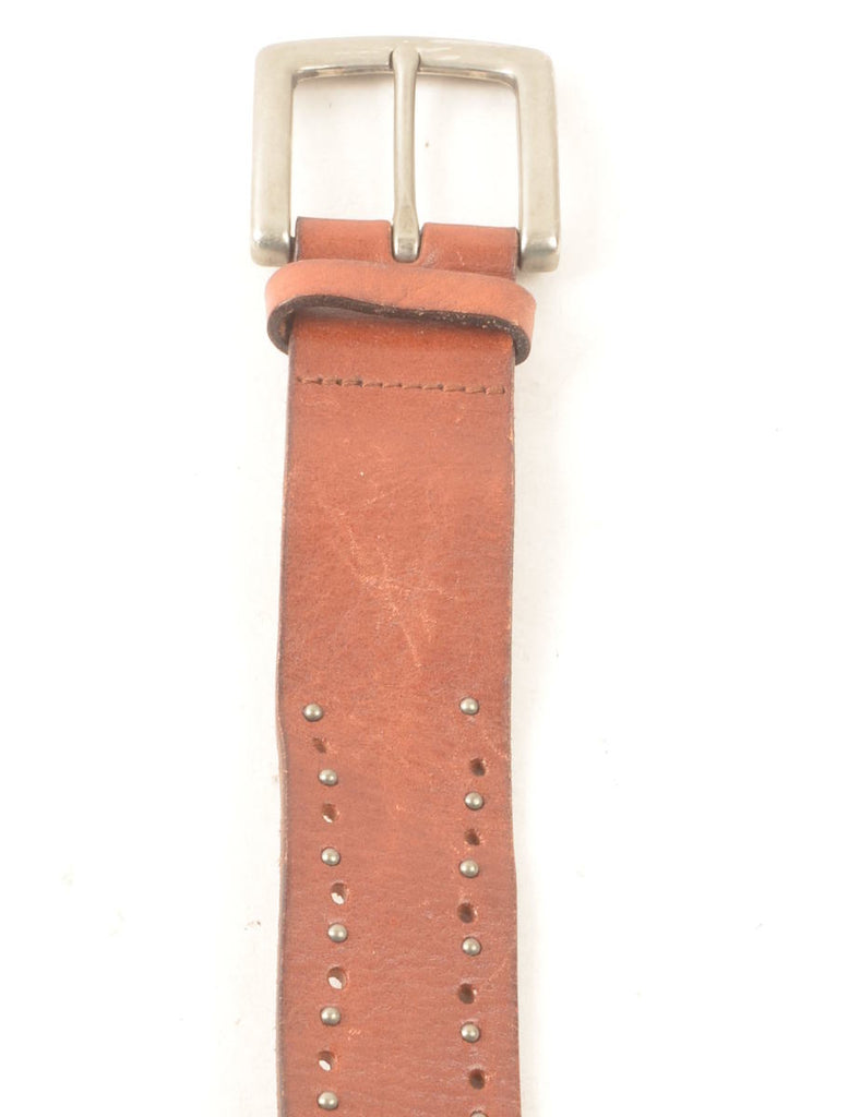 Metallic Western Belt - M