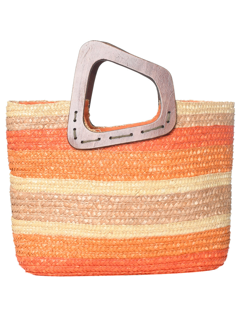 Multi-colour Basket Bag - M