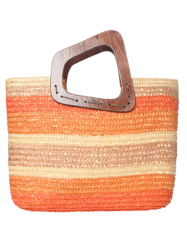 Multi-colour Basket Bag - M