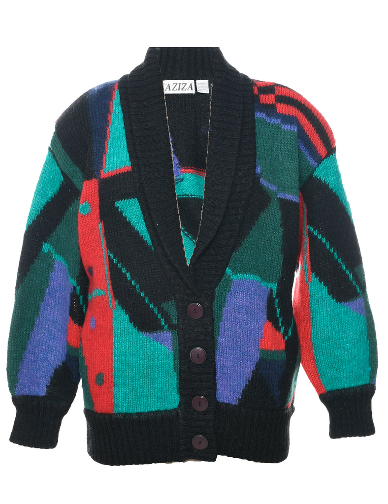 Multi-colour Cardigan - L