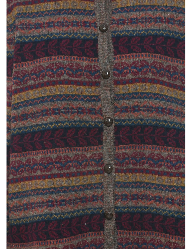 Multi-colour Cardigan - L