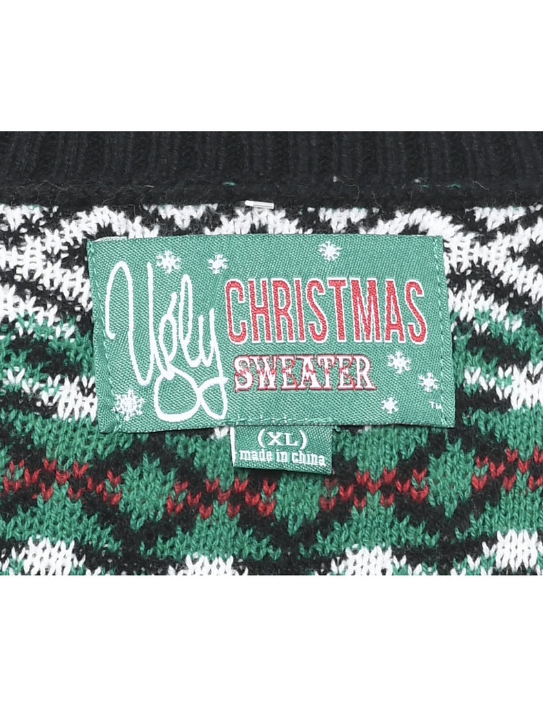 Multi-colour Christmas Jumper - XL