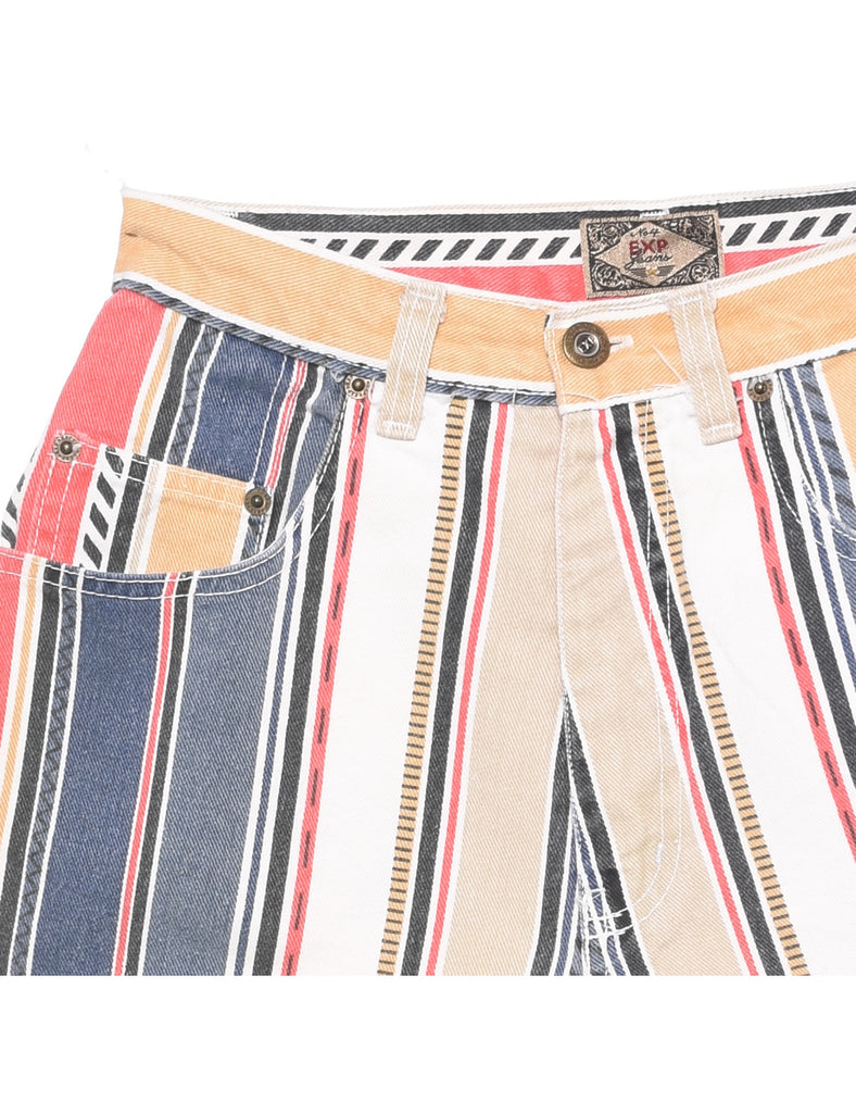 Multi-colour Denim Shorts - W25 L3