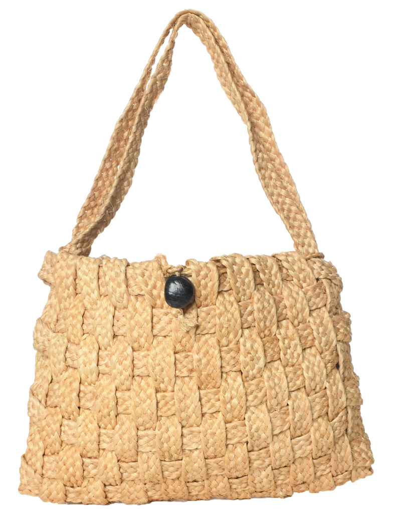 Mustard Basket Bag - M