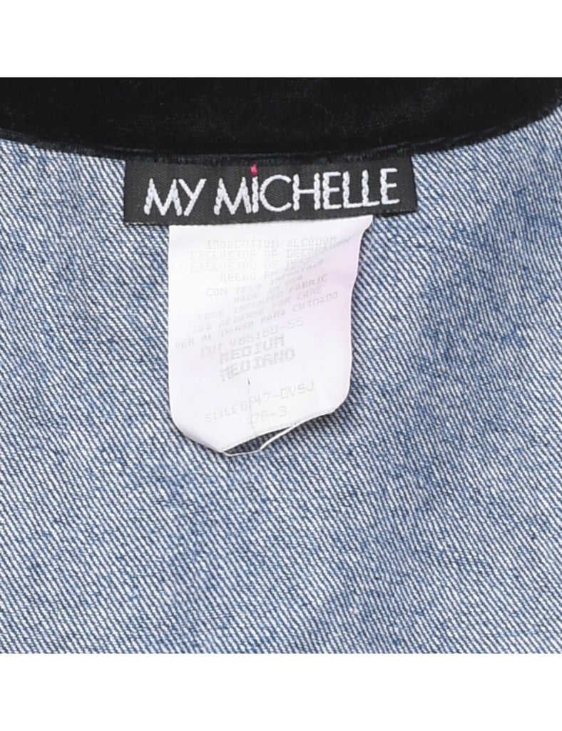 My Michelle Denim Jacket Vest - M