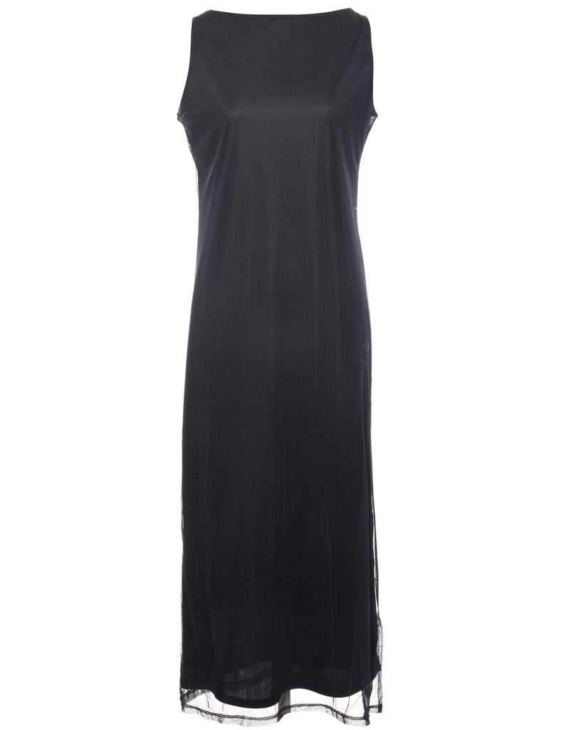 Navy Classic Evening Dress - M