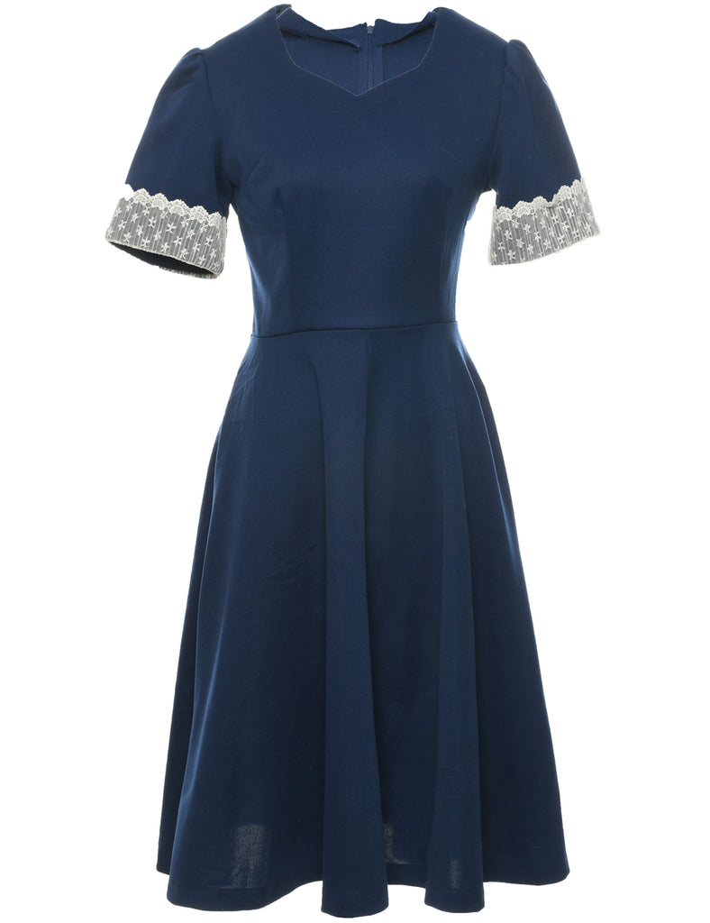 Navy Dress - S