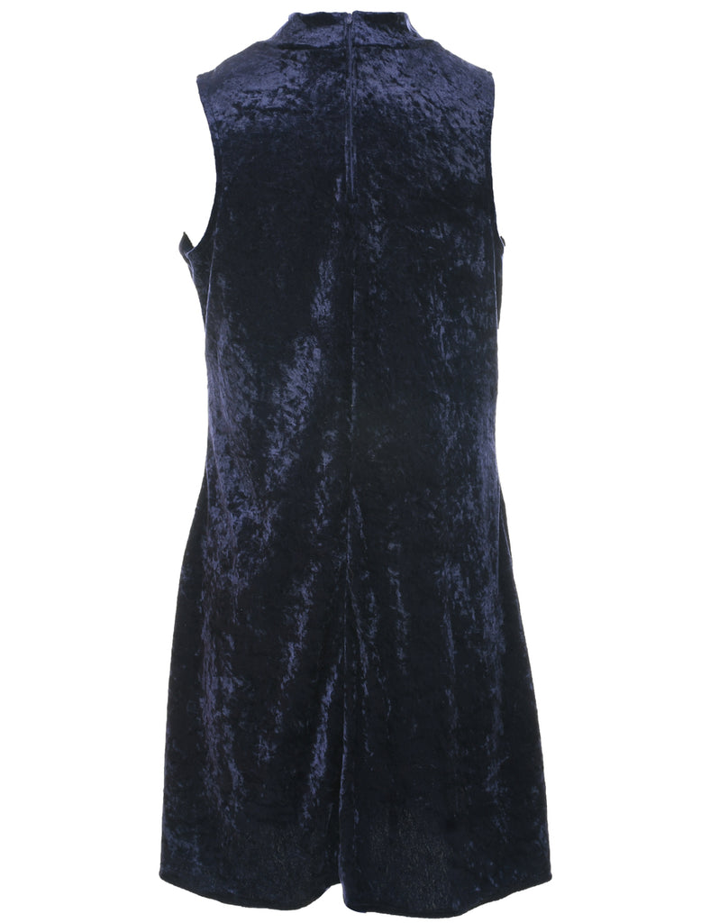 Navy Evening Dress - M