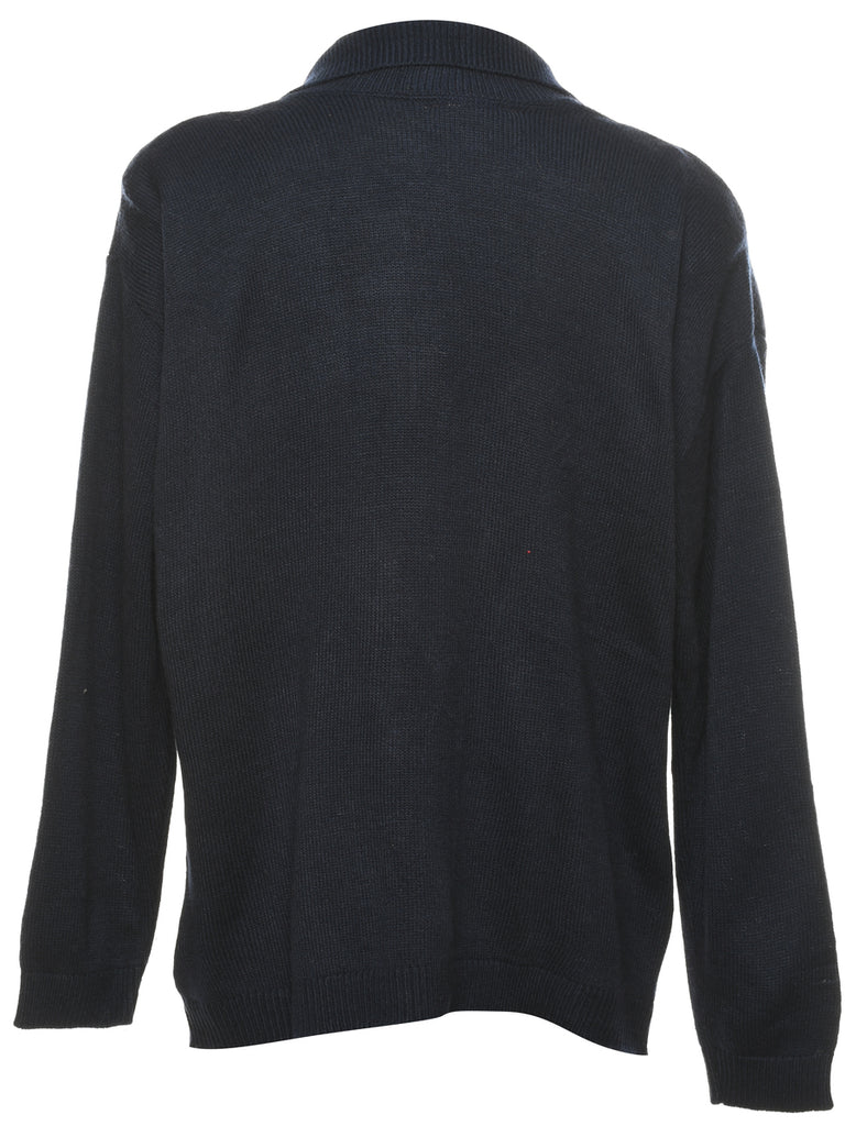 Navy Jumper - L