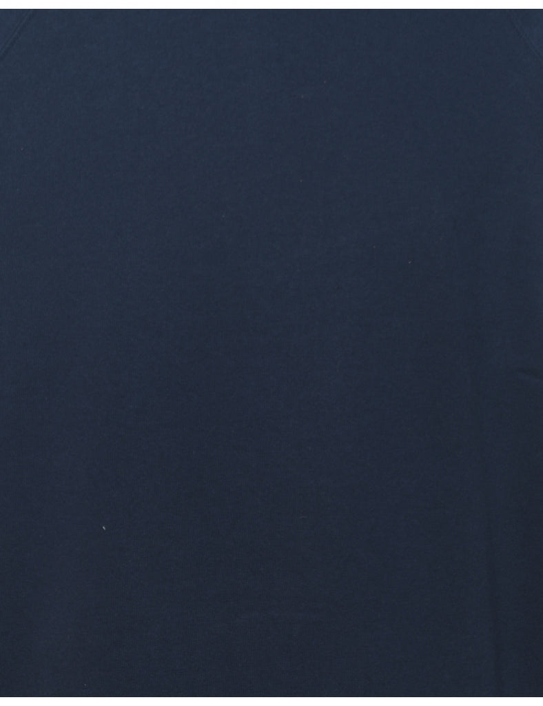 Navy Plain Sweatshirt - XL