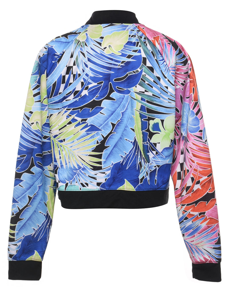 Nike Foliage Print Track Top - M