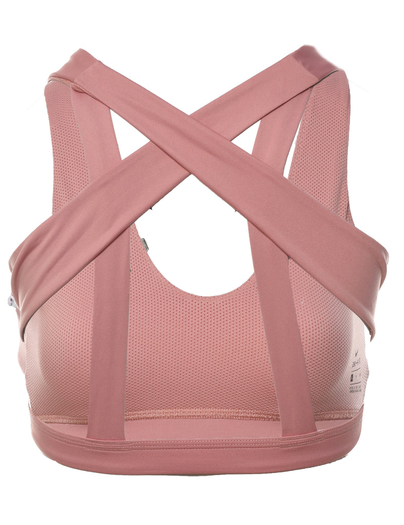 Nike Pale Pink Sports Bra - S