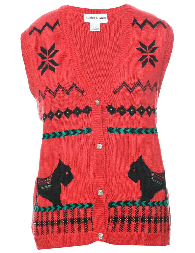 Nordic Christmas Vest - L