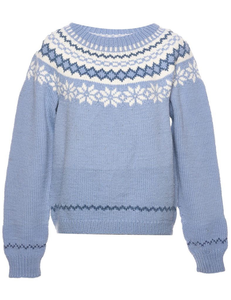 Nordic Light Blue Jumper - M