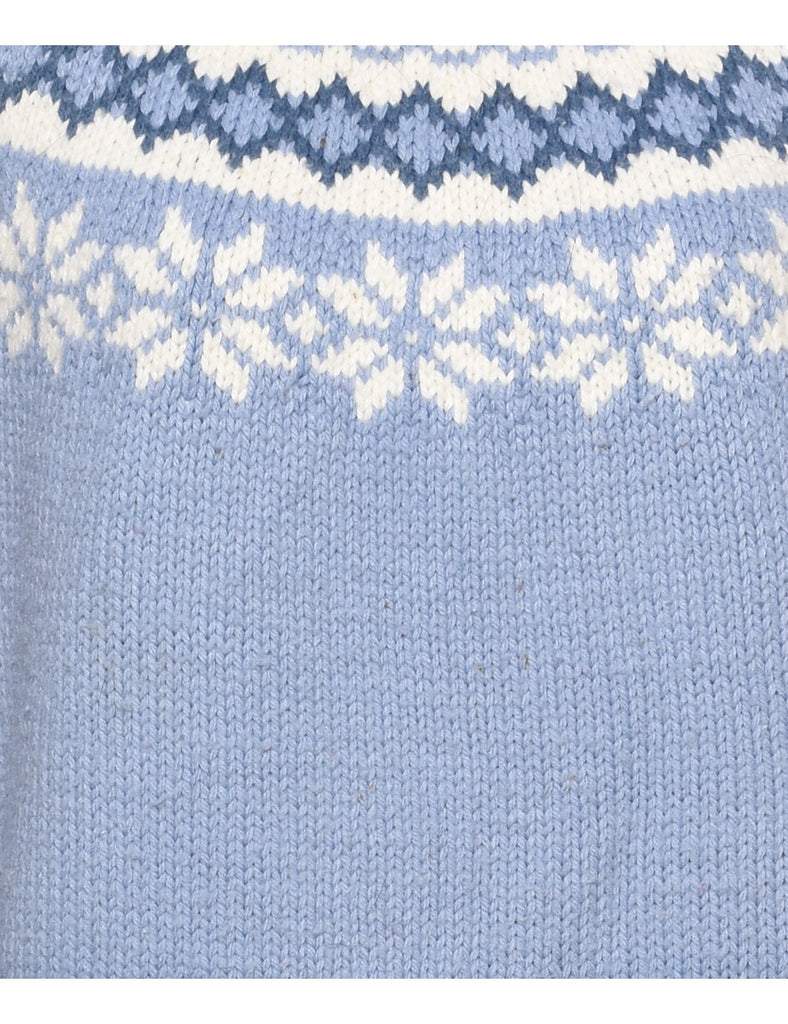 Nordic Light Blue Jumper - M