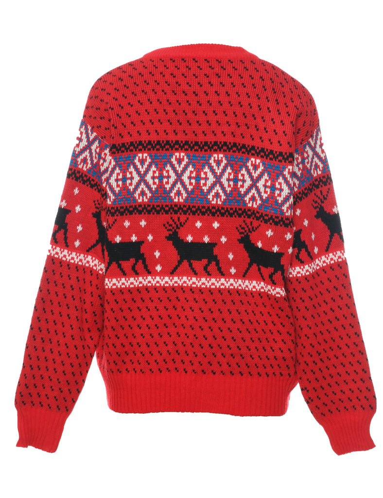 Nordic Red Jumper - XL