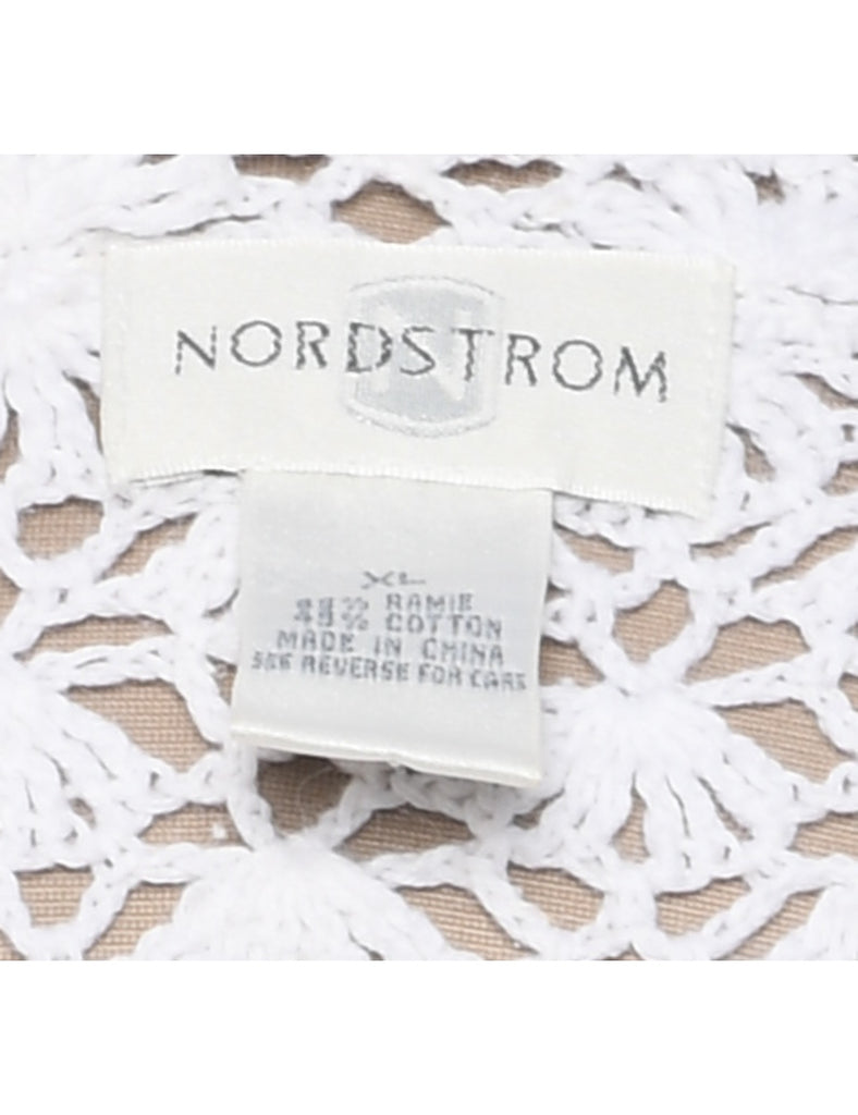 Nordstrom White Cardigan - XL