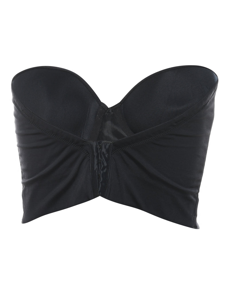 Nylon Black Corset - S