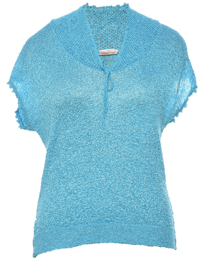 Nylon Blue Jumper - M