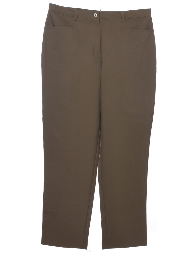 Olive Green Trousers - W35 L31