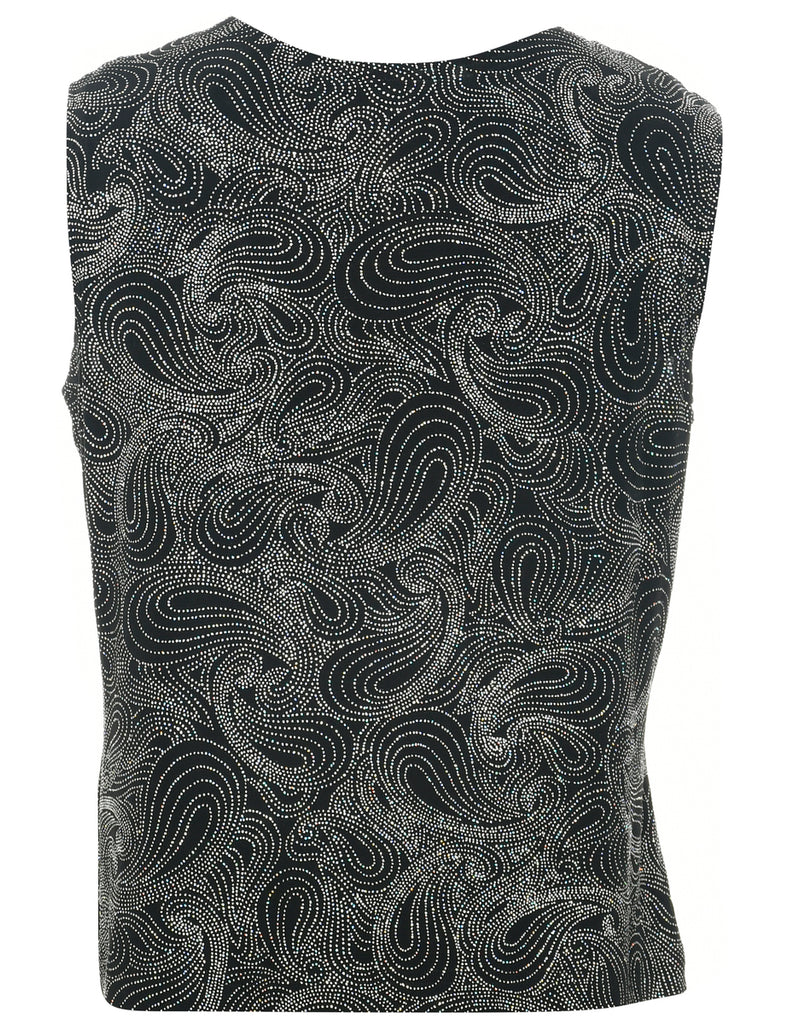 Paisley Evening Top - L