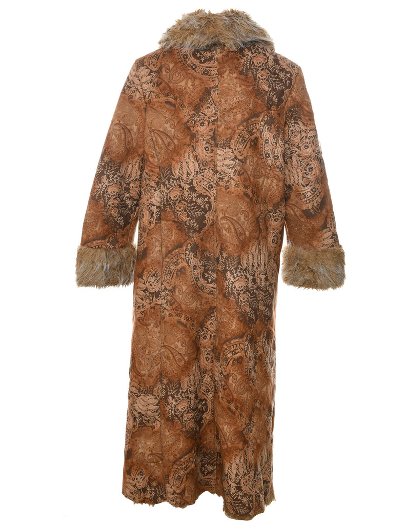 Paisley Pattern Coat - M