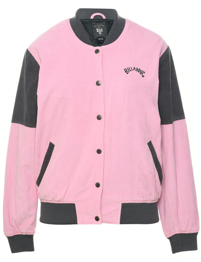 Pale Pink Bomber Jacket - M