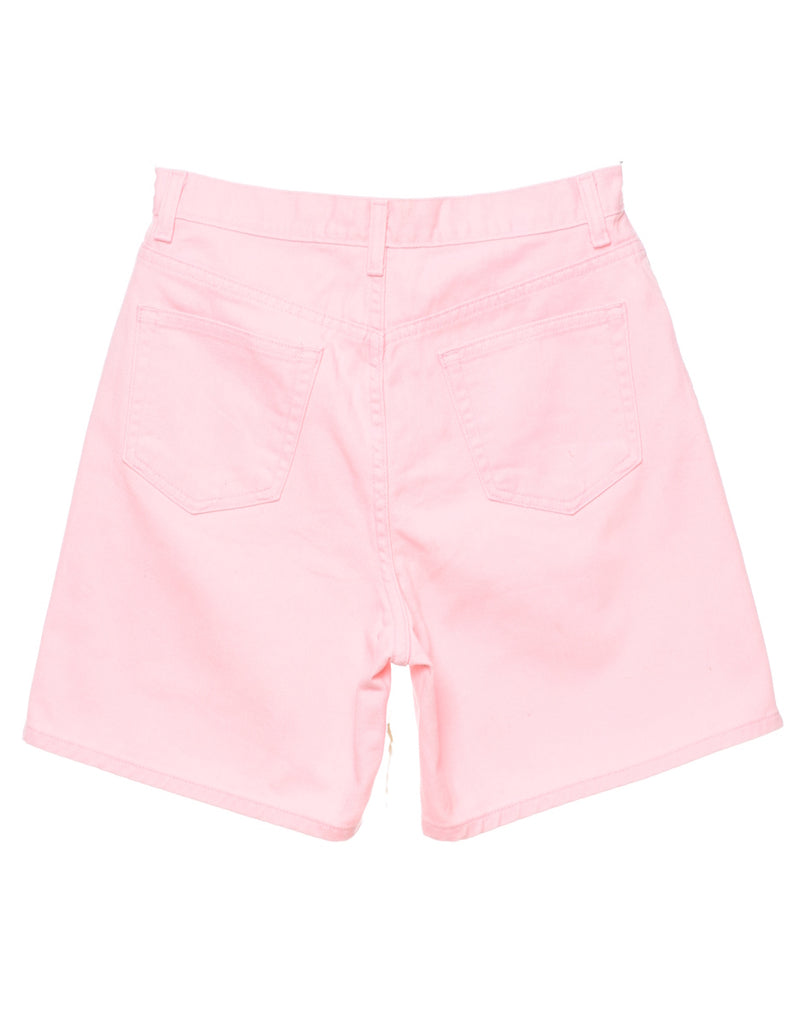 Pale Pink Denim Shorts - W29 L6