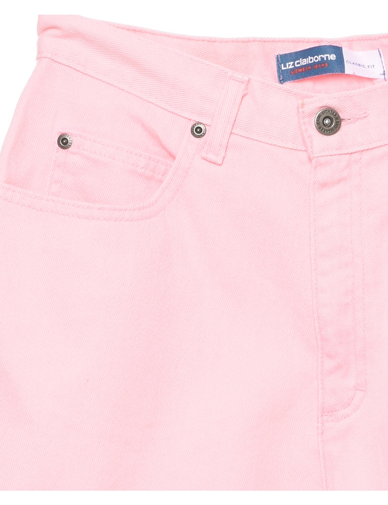 Pale Pink Denim Shorts - W29 L6