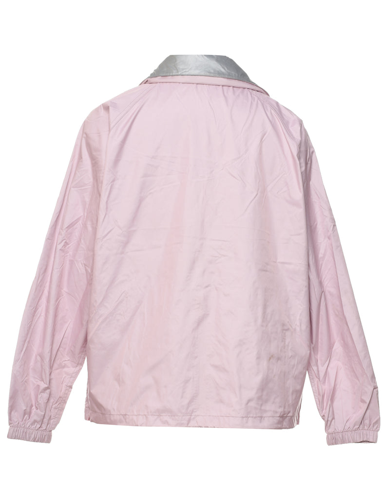 Pale Pink Nylon Jacket - M