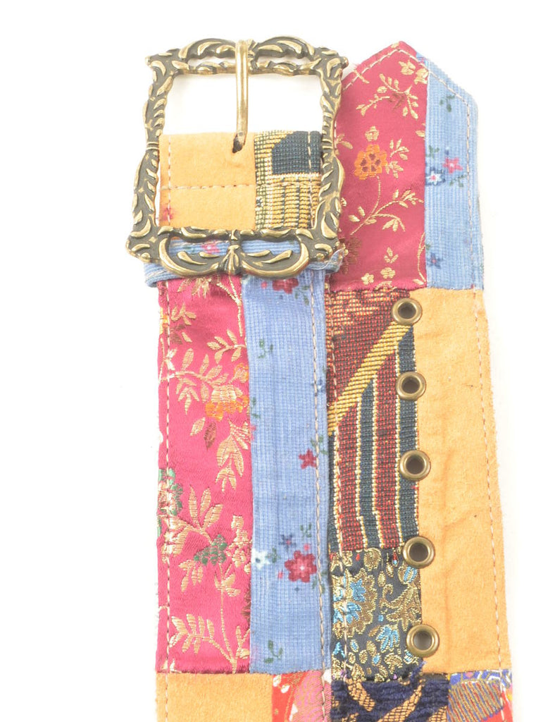 Patchwork Fashion Belt - L